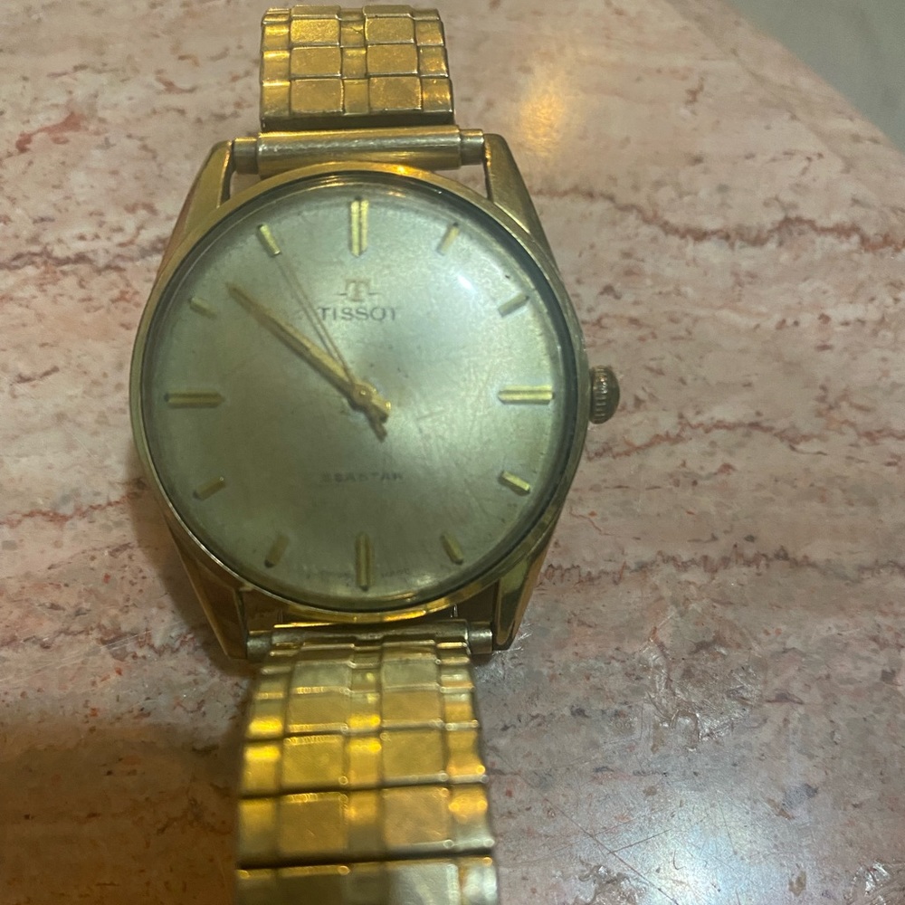 Tissot stretch band elastic watch